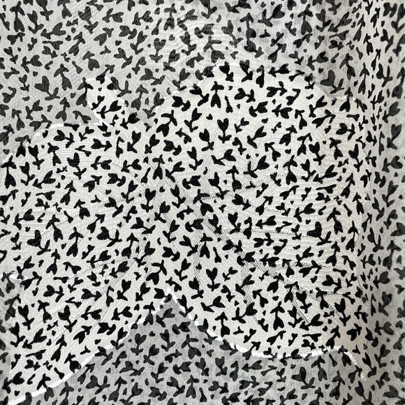 Rebecca Taylor Top Blouse Silk 0 Toes At The Neck EUC - Picture 6 of 10